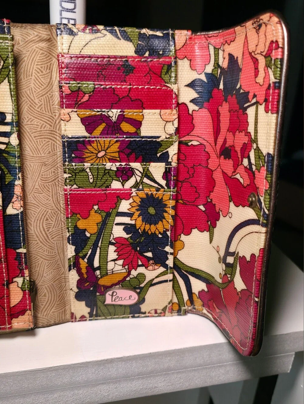 Sakroots Floral Fold-Over Wallet - Multicolor
